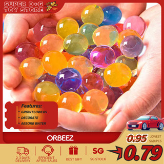 🌈 Local Ship🌈Water Beads Soaking Expanding Crystal Beads Children's Decompression Toys Watercolor Orbeez