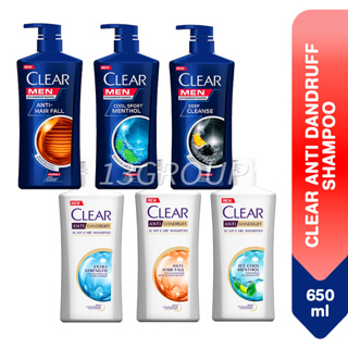 CLEAR Anti Dandruff Shampoo (Assorted), 480ml-650ml [Min]