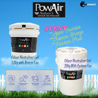 PowAir Bundle: Odour Neutraliser Gel with Fan