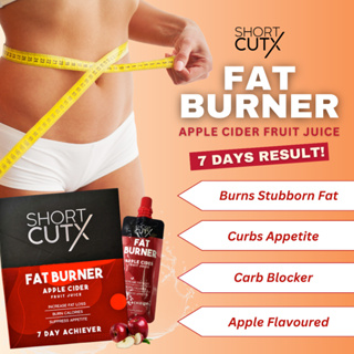 Shortcutx Apple Cider Fruit Juice Fat Burner (Ready to Drink Weight loss supplement) trufitz