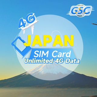 Japan sim card Prepaid 5~30 Days Support SIM Unlimited Data 4G Operator Data Roaming For Travel