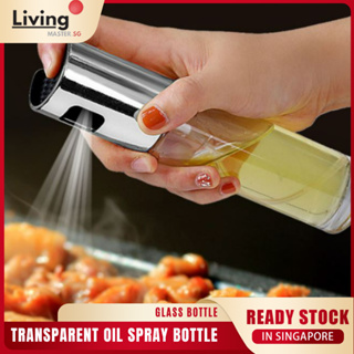 Glass Olive Pump Spray Bottle Oil Sprayer Pot #3