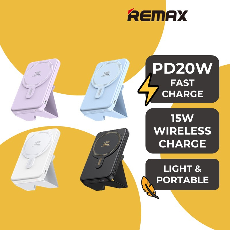 Remax 6000Mah 20W Ultra-Slim Design Magnetic Wireless Charging Power