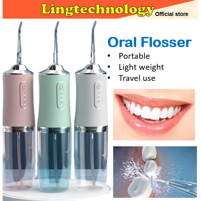 Oral irrigator water flosser 牙龈牙齿清洗 dental floss tooth spray teeth oral care dental cleaning tool