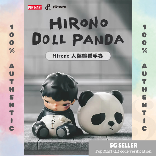 その他 POP MART HIRONO Doll Panda Hirono Doll Panda Figure - POP MART (United States)