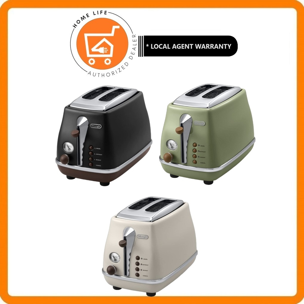 *＊knowhow- collectorさん＊* DeLonghi ＊レトログレ De'Longhi Icona Vintage Breakfast Pack - Azure (KBO2001.VAZ