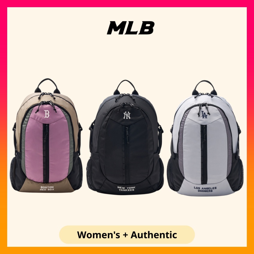 MLB KOREA■新作*Basic Athletic Backpack กระเป๋าเป้ Basic Athleisure Backpack New York Yankees