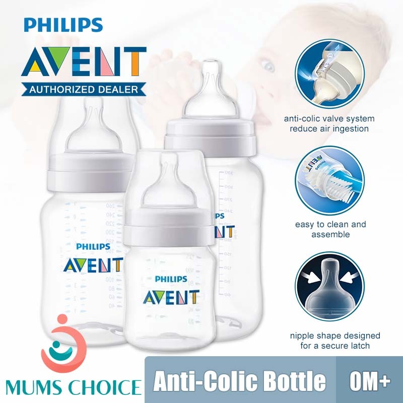 Avent Classic Avent Bottle Cap Avent- Anti Colic Feeding Bottle