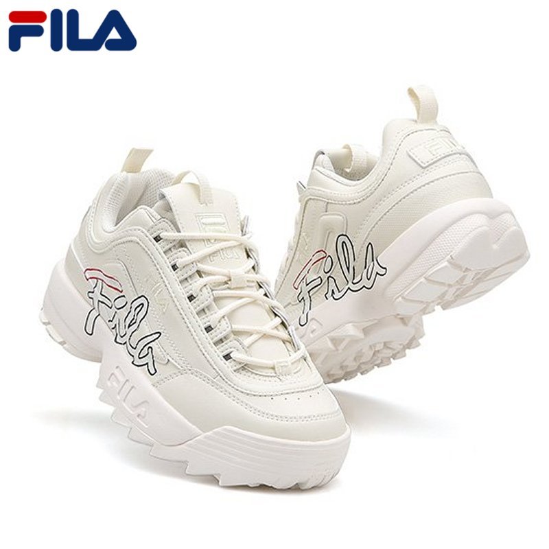 Fila disruptor 2 script pink sale