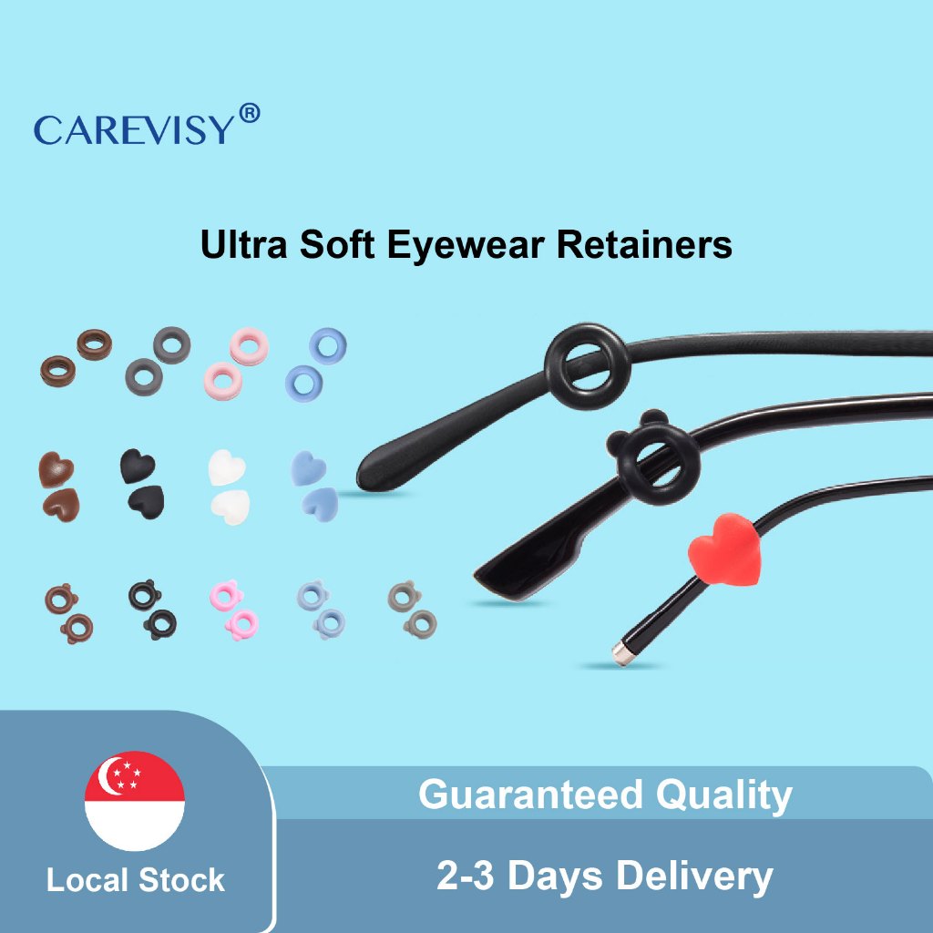 CAREVISY Sport Anti Slip Spectacle Hook Glasses Retainer Eyeglasses Ear Hook for Eyewear Spectacles