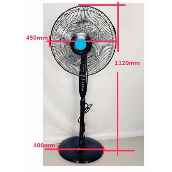 {SG Seller Deliver} (BE-LL) 16" Stand Fan with Remote Control {SG Physical Store Installed Well Delivery}