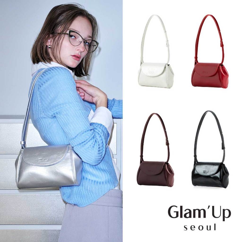 ☆人気☆【Squareline】☆Layer MINI 2-WAY Shoulder Ba.g☆ Squareline] String Mini Two Way Bag (3 Color) • Millie Style