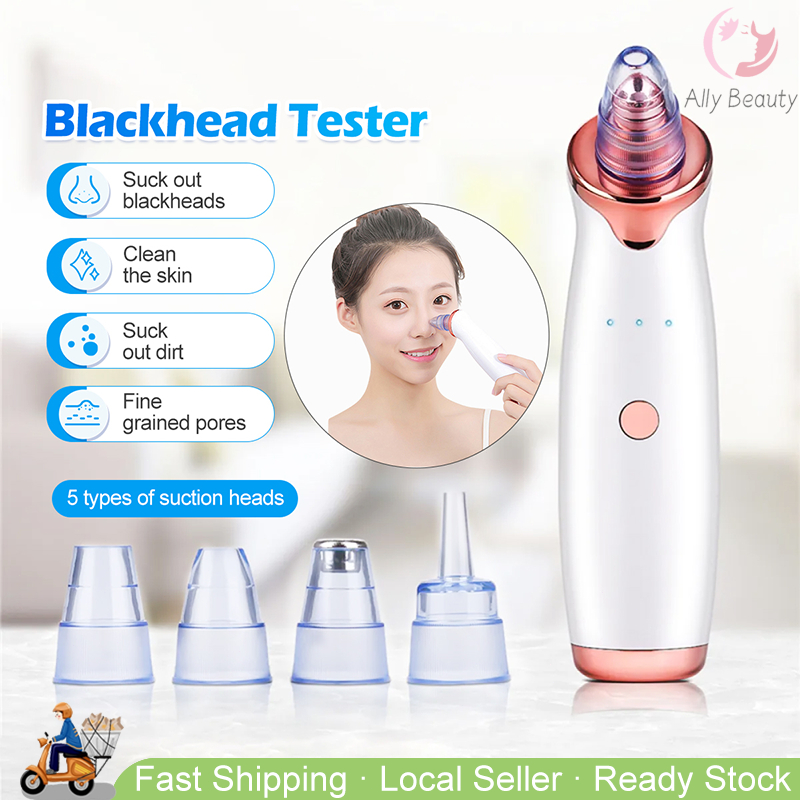 Blackhead Remover Vacuum Electric Nose Beauty Face Deep Cleansing Skin Care Black Spots Acne Pore Cleaner Pimple Tool