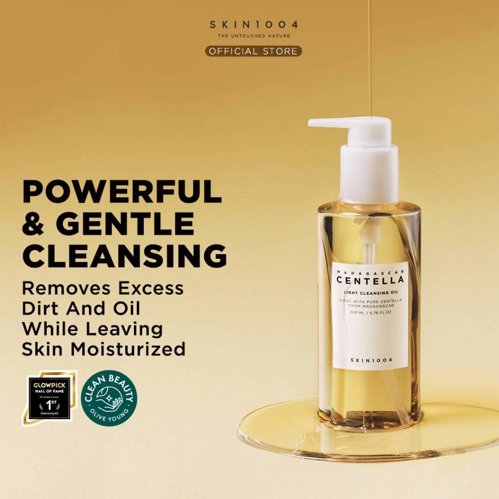 [BEST] SKIN1004 Madagascar Centella Light Cleansing Oil for Gentle Double Cleansing, for All Skin Type, for Daily Use | 200ml