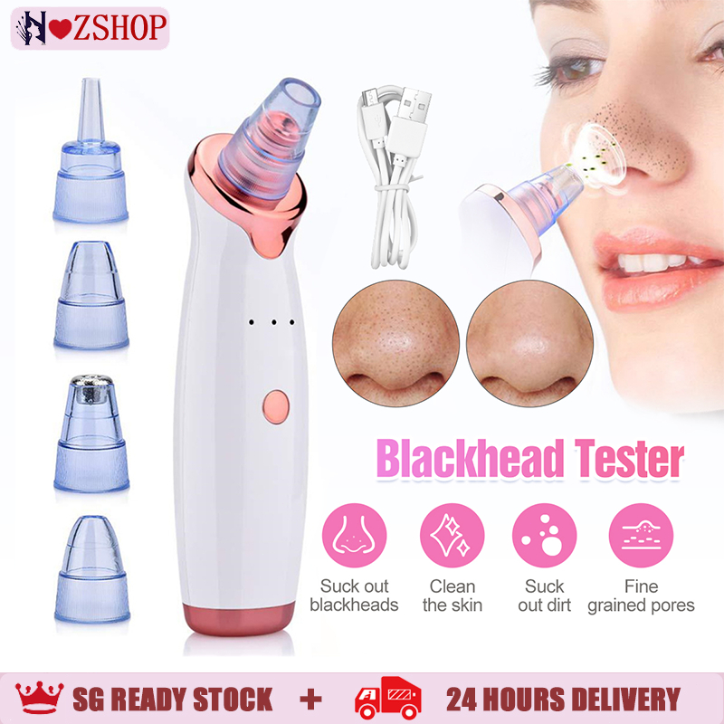 【SG】New Blackhead Remover Black Spots Removal Vacuum Pore Cleaner Black Spots Acne Pore Cleaner Pimple Tool
