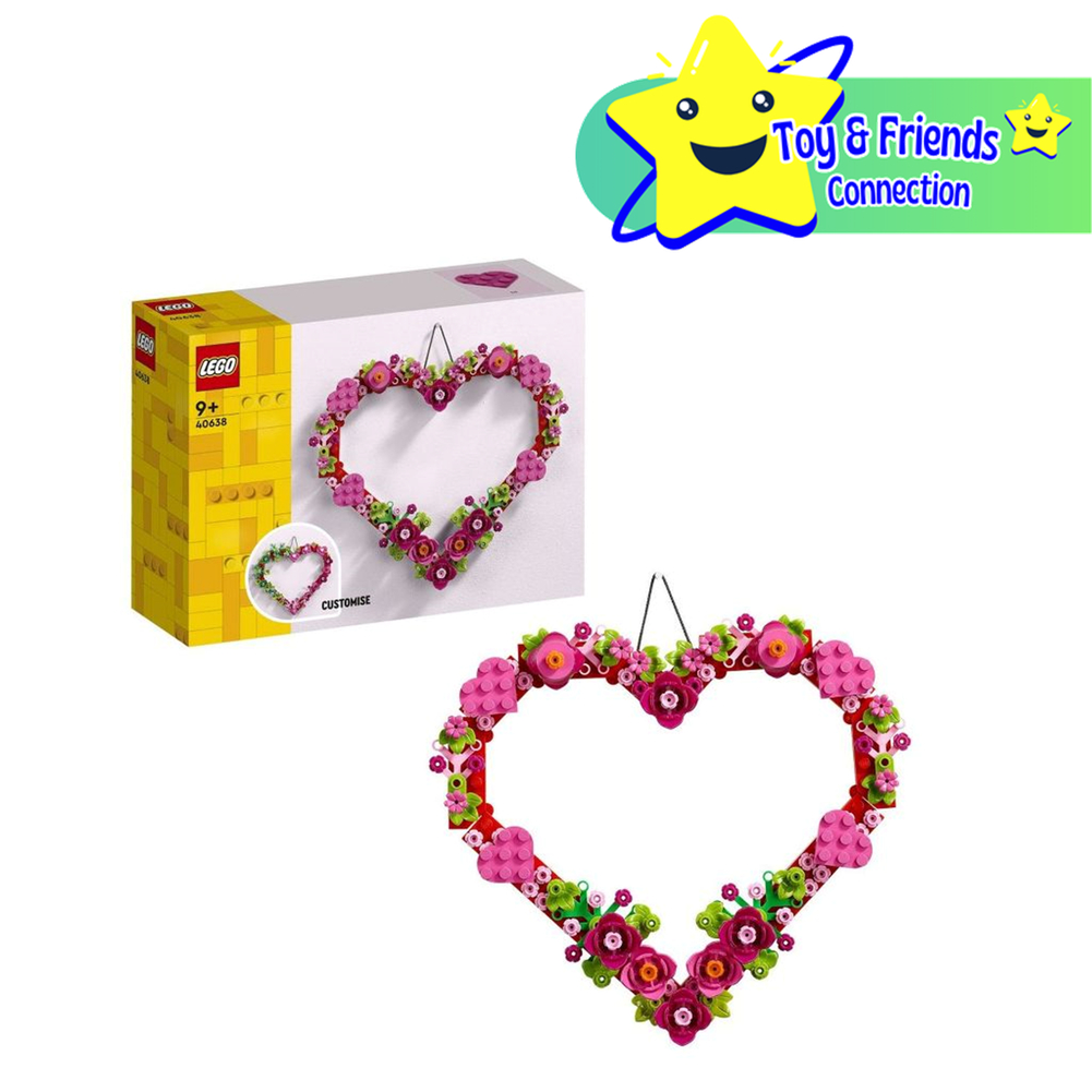 Valentine's Day Bundle 40638 Heart Ornament & 40460 Roses shops - NEW