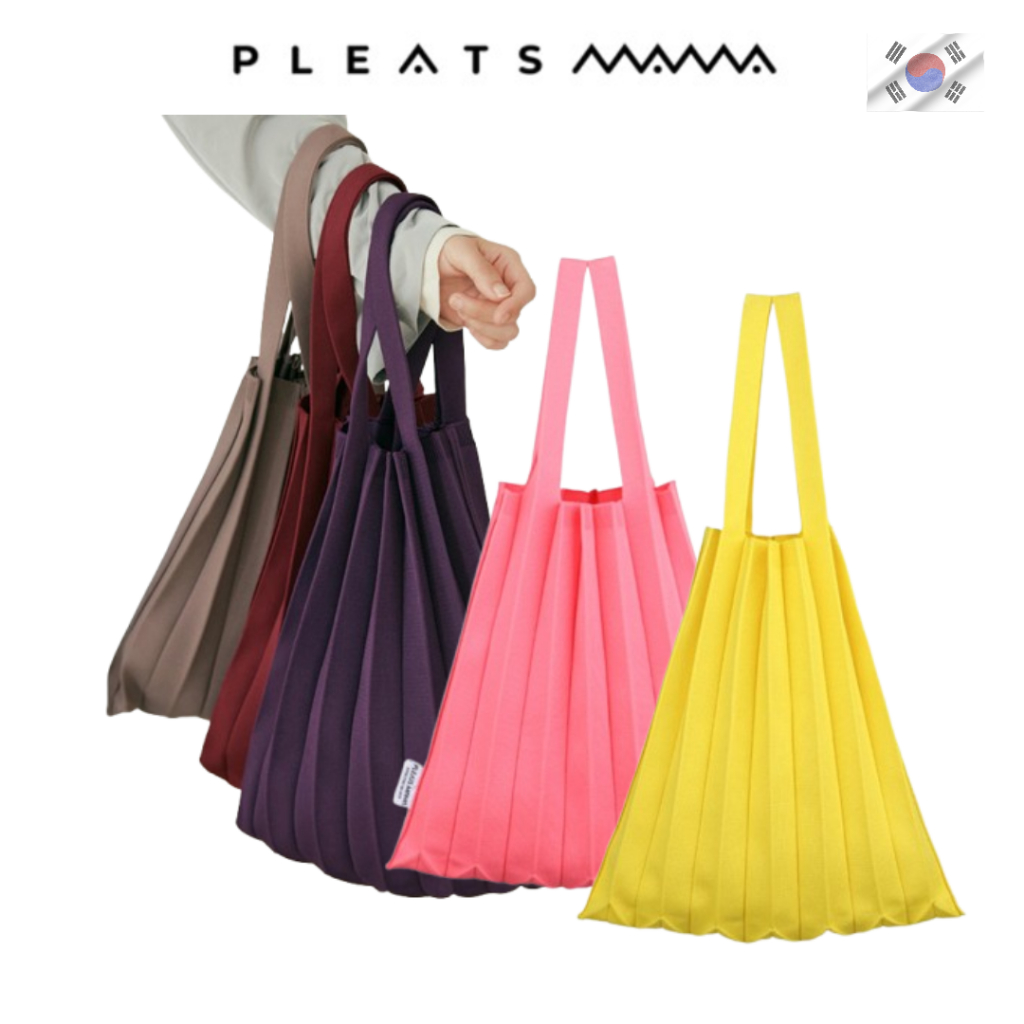 PLEATS MAMA 正規品関税込み 2WAY BAG STIRIPE YELLOW 485d646d3f5f0.jpg