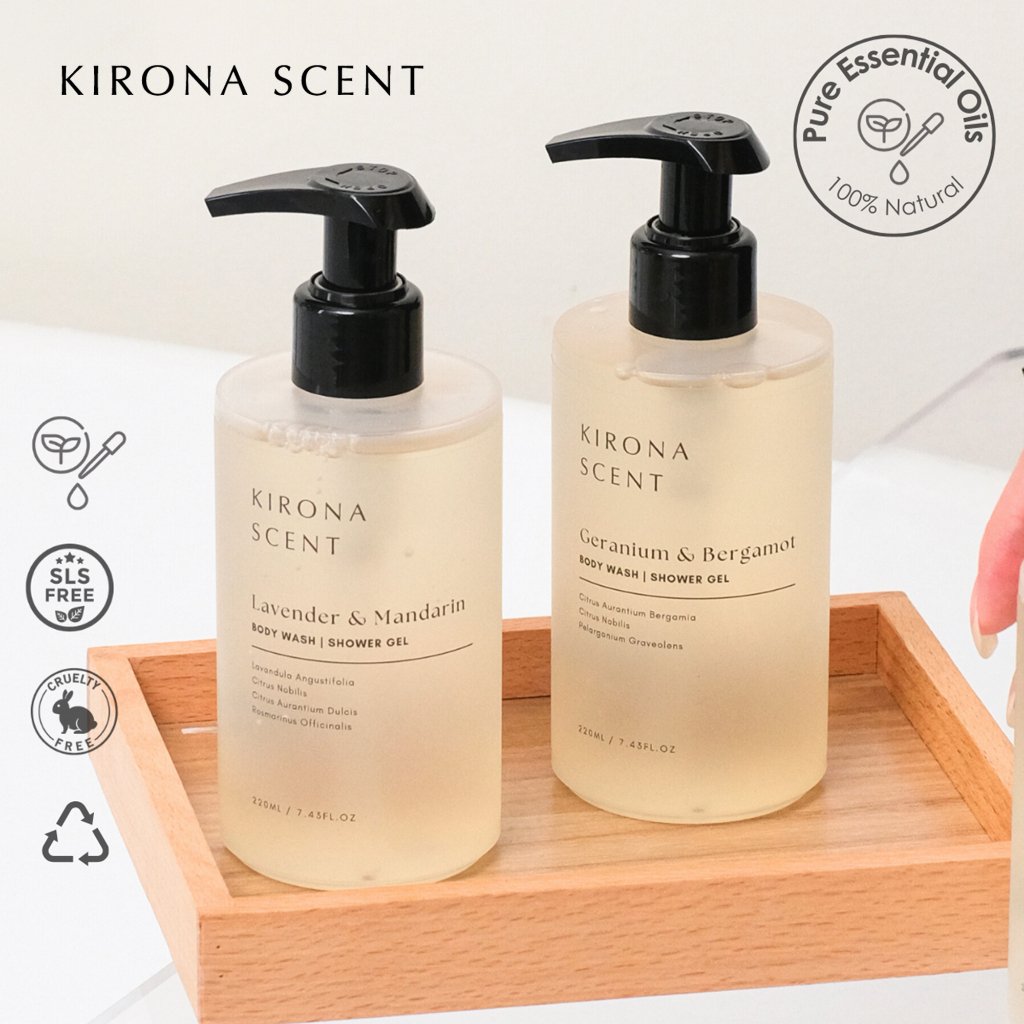[6.6 SALES] Pure Essential Oil Body Wash Natural Ingredient Hotel Body Soap For All Skin Type