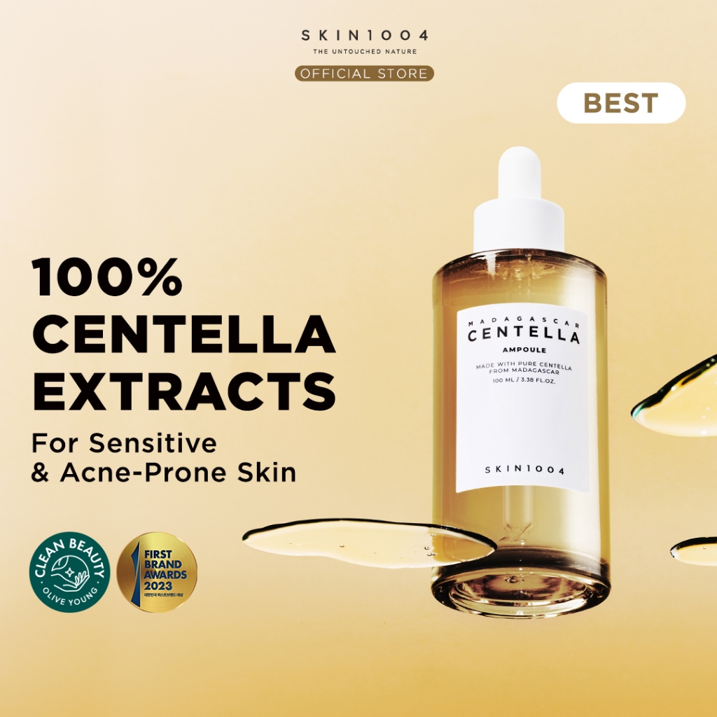 [BEST] SKIN1004 Madagascar Centella Ampoule for Deep and Instant Soothing, for all skin type, for sensitive skin | 55ml/100ml