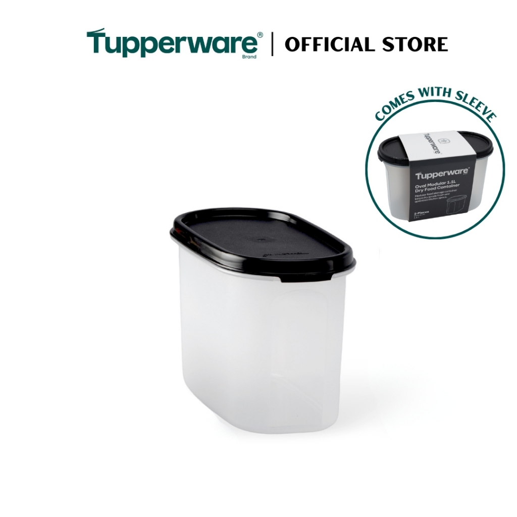 Tupperware Oval Modular Dry Food Container (1.1L) TP0010