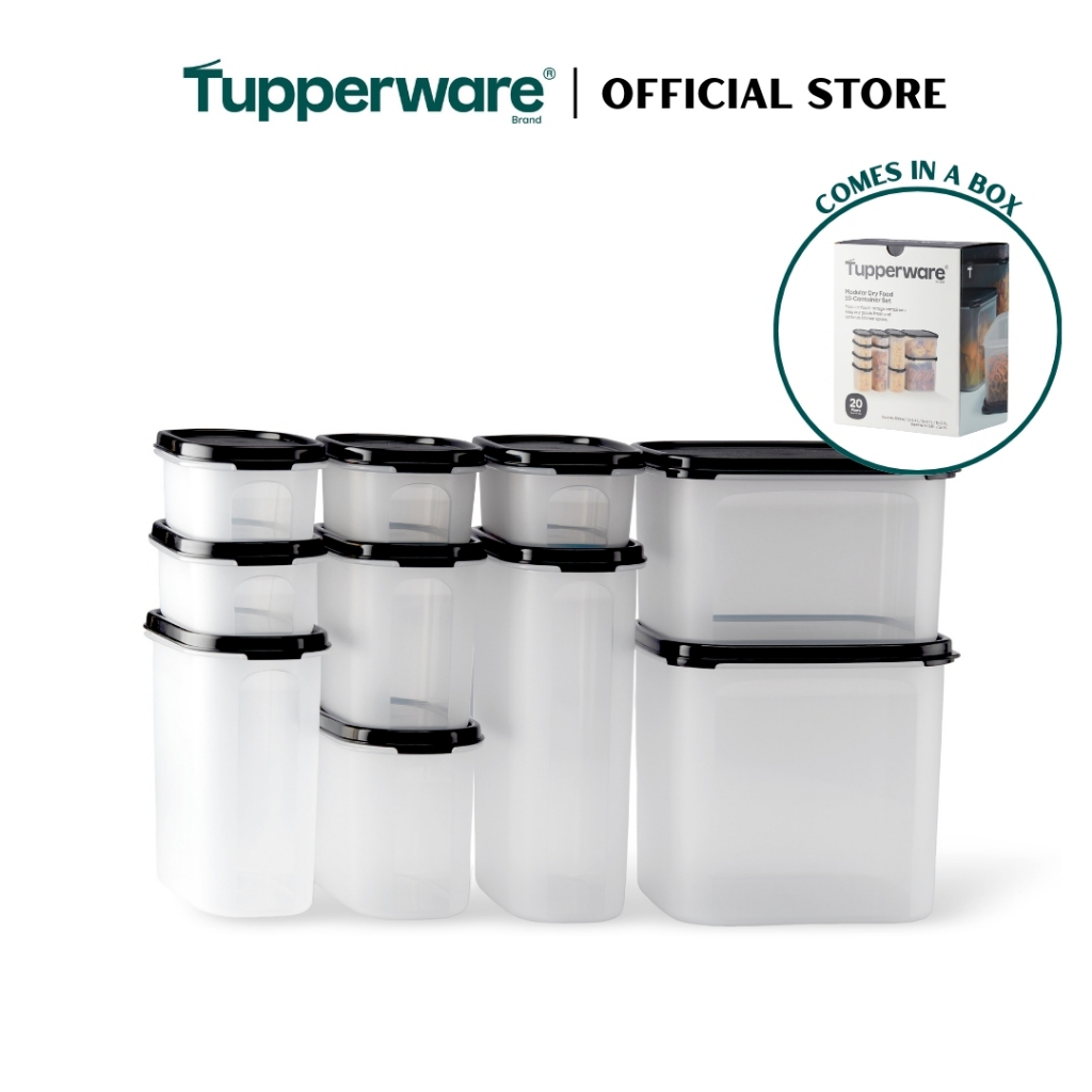 Tupperware Modular Dry Food 10pcs Container Set TP0005