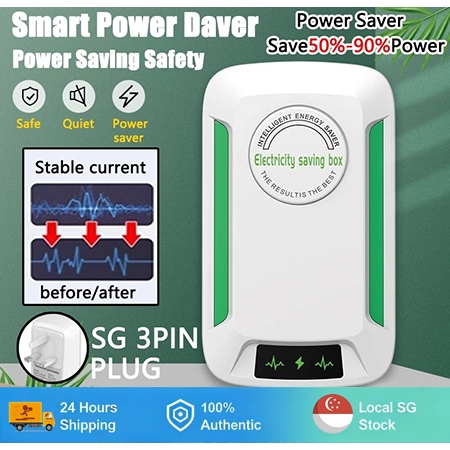 【READY STOCK】Smart Power Saver Box [Save 1000 KiloWatt-Hours] Home Energy-Saving Device 90% High Efficiency Energy Savin