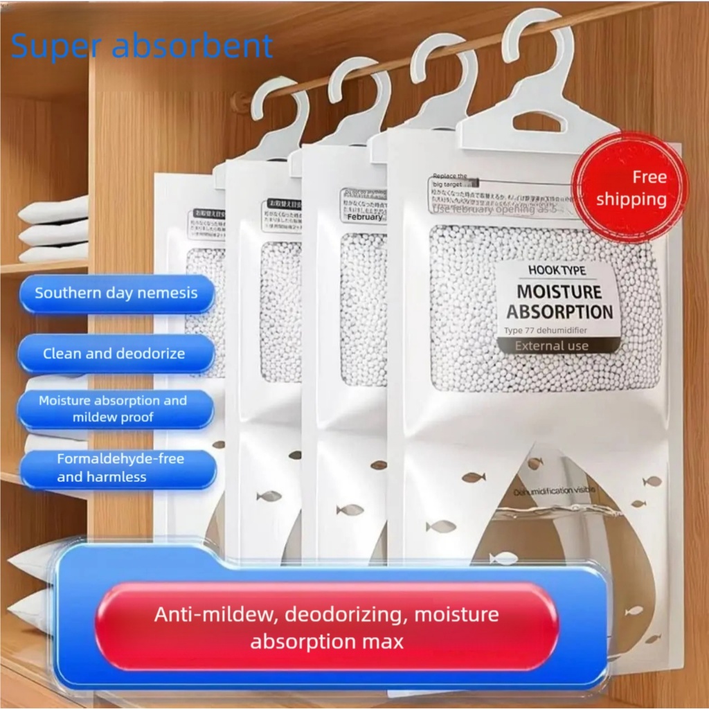 Dehumidifier Bag Anti-Mold Moisture Absorber Drying Agent Prevents Mildew & Dampness
