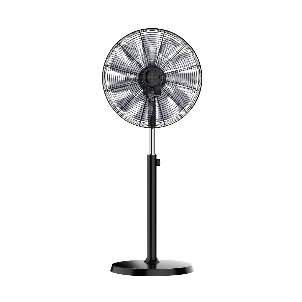 EuropAce Deluxe Series 18" DC Circulator Stand Fan ERC8182Z [1Y Warranty], Most Powerful, 18-Blade , Energy Saving,Black