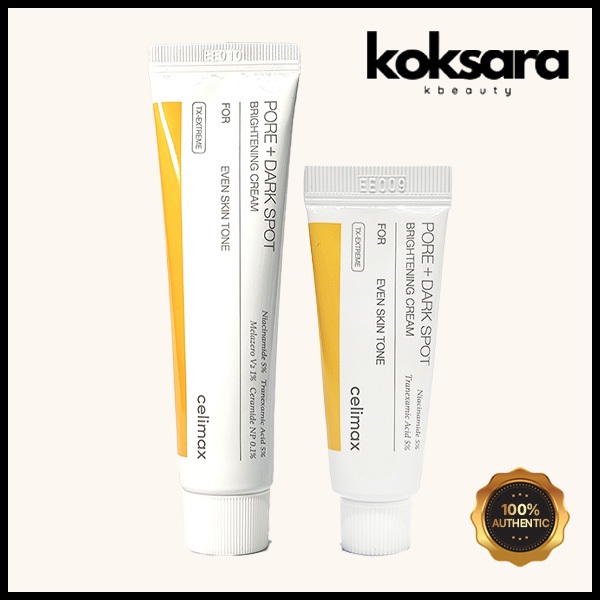 Celimax Brightening Pore+ Dark Spot Cream 35ml, 7ml — skincare selecionado