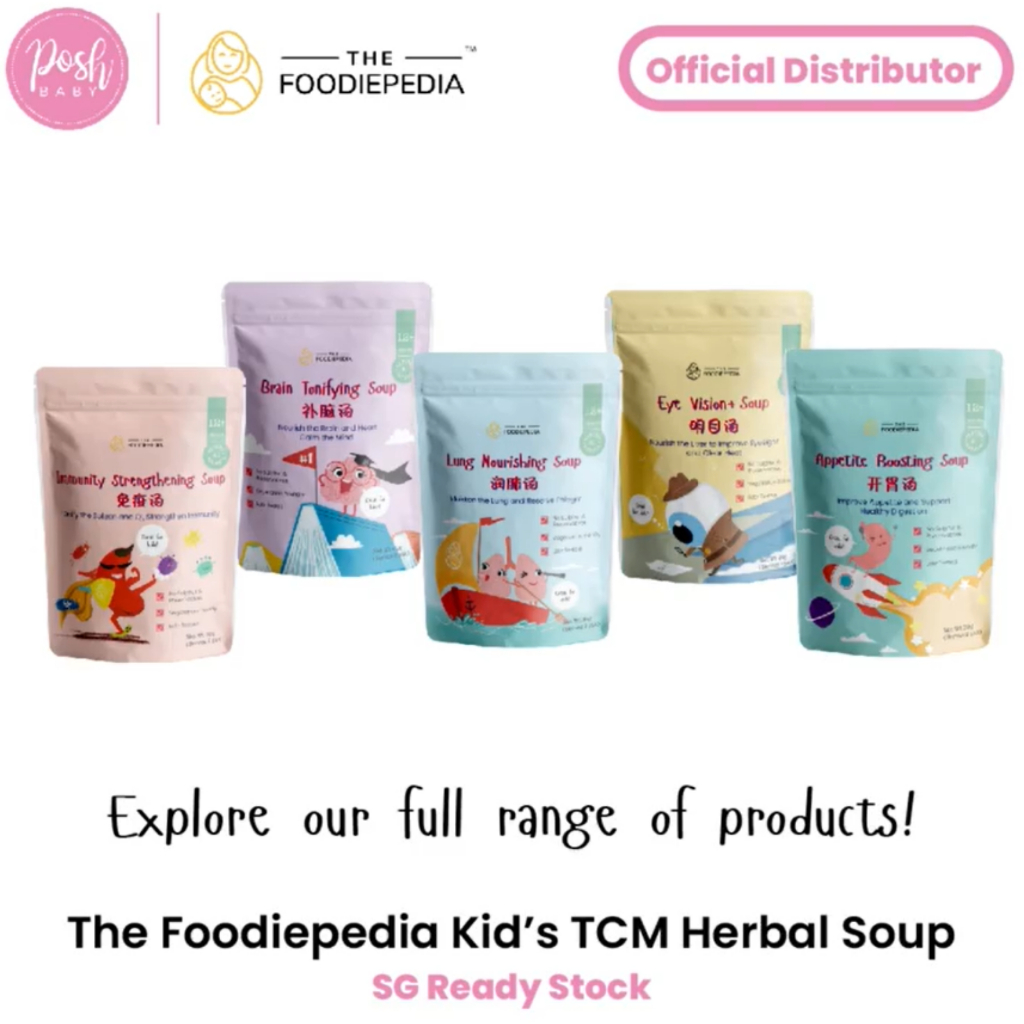 (Mix & Match) The Foodiepedia Kid’s TCM Herbal Soup