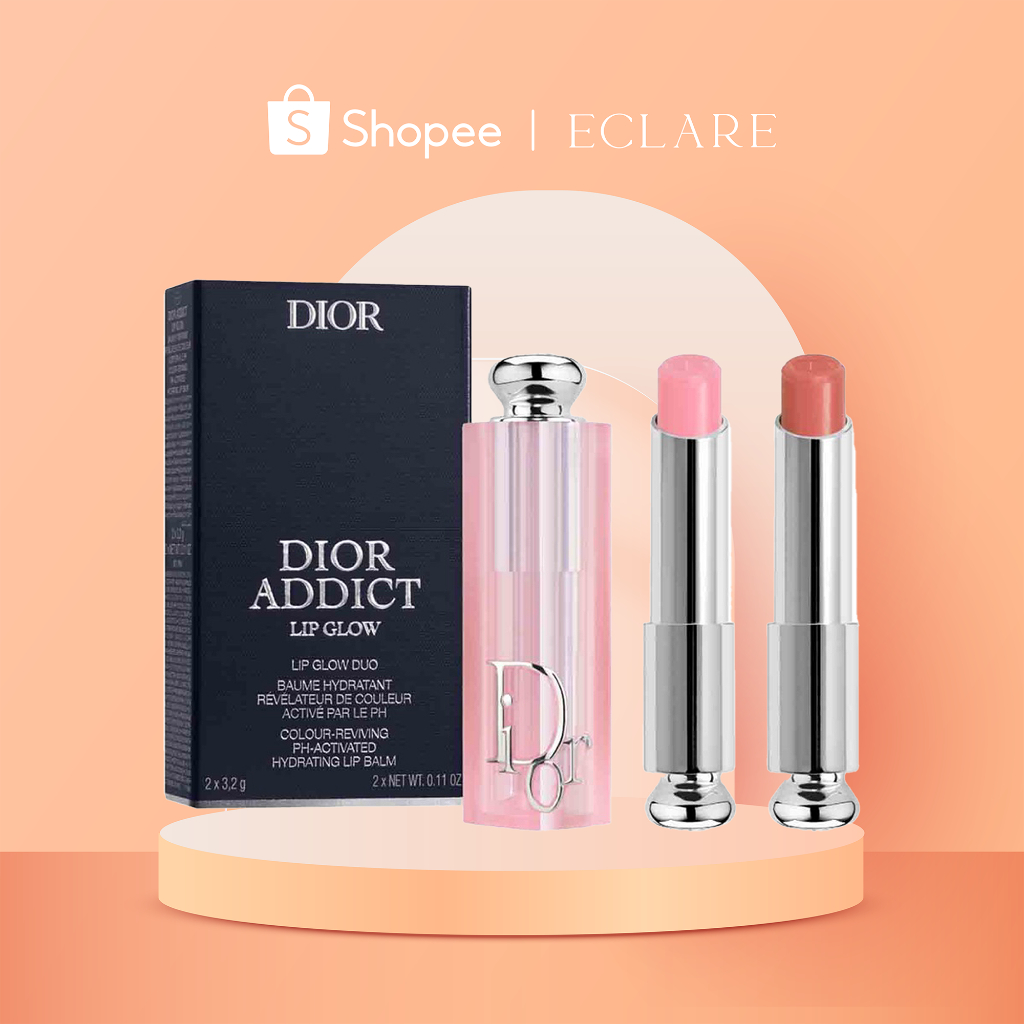 Christian Dior LE BAUME＆LIP GLOW 001 LIP GLOW 001 ピンク & LE