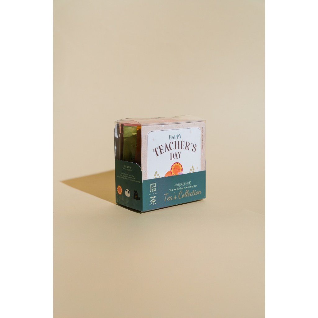 Teachers' Days Edition Qicha Signature Collection Experience Pack 启茶限定养生日常茶集 | Herbal Wellness Tea Gift | TCM-Inspired