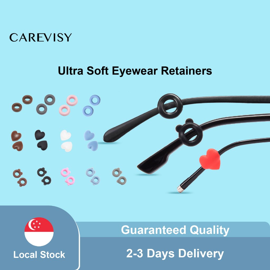 CAREVISY Sport Anti Slip Spectacle Hook Glasses Retainer Eyeglasses Ear Hook for Eyewear Spectacles