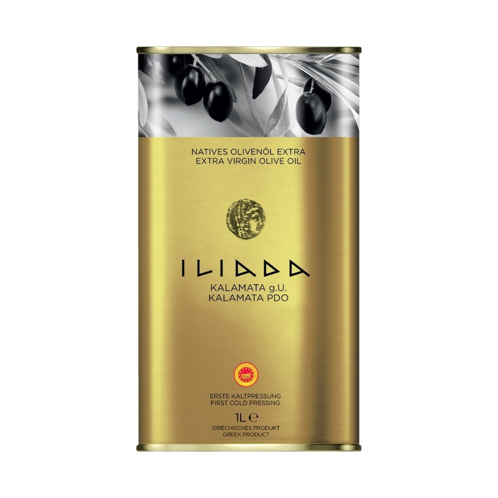 Iliada Extra Virgin Olive Oil Kalamata PDO (1L)