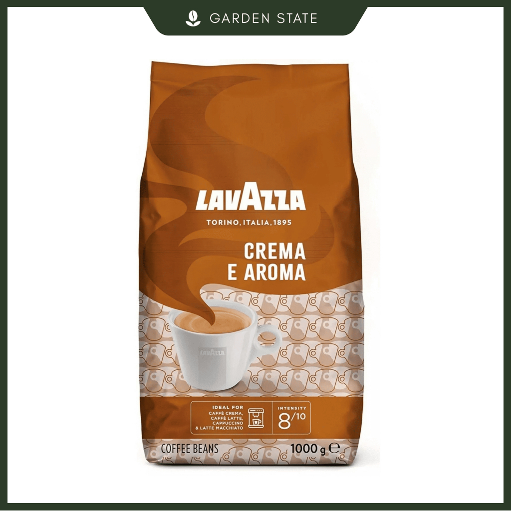 (1kg) Lavazza Crema e Aroma, Whole Coffee Beans. Medium Roast, 8/10 Intensity