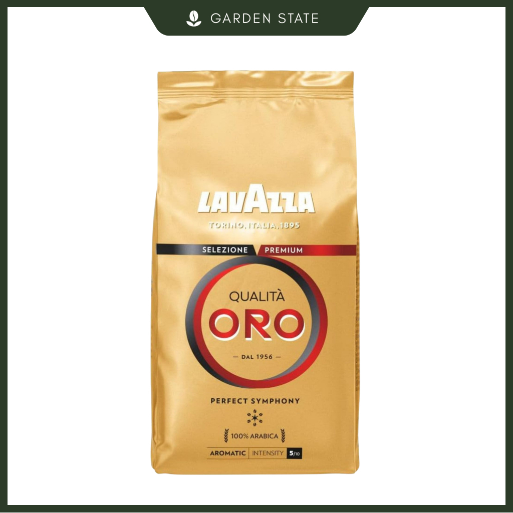 (1kg) Lavazza Qualita Oro, Whole Coffee Beans. Medium Roast, 5/10 Intensity