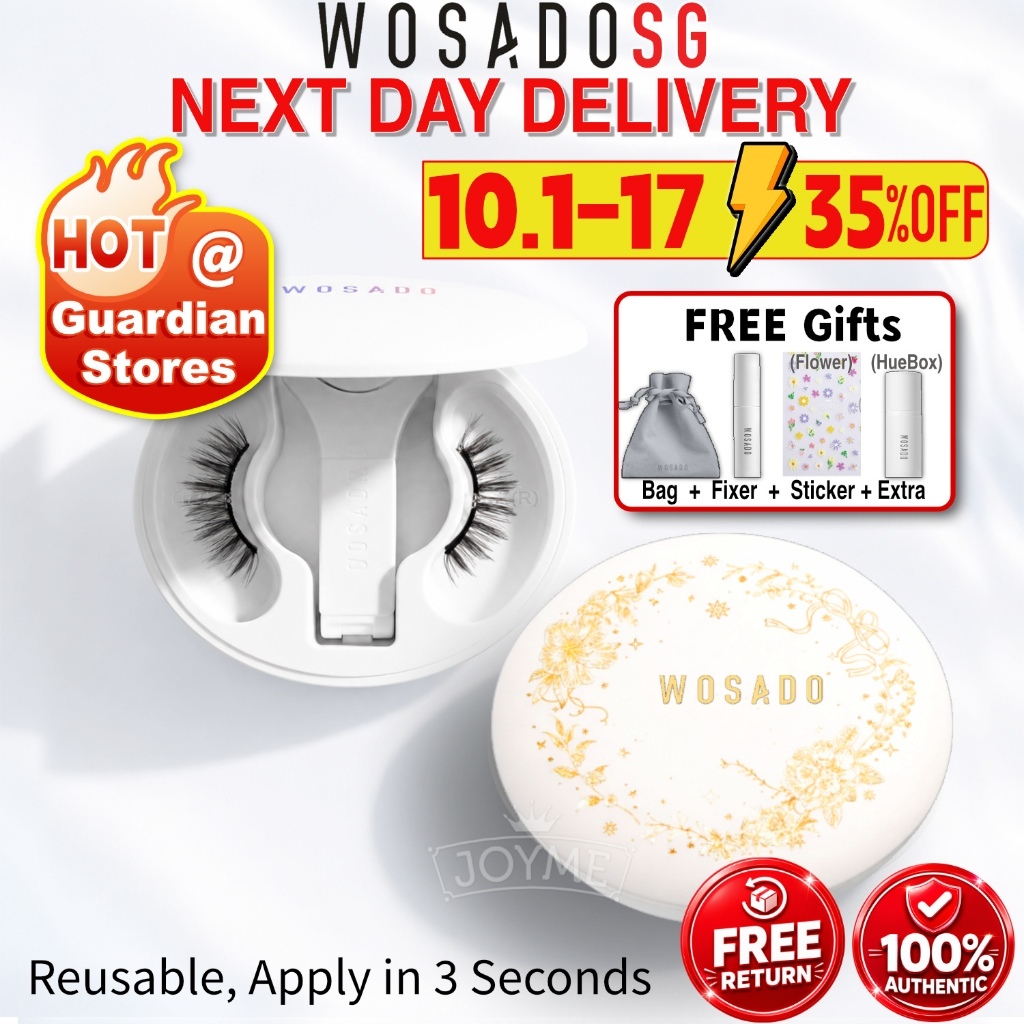 WOSADO⚡SG⚡Magnetic Eyelashes No.1-50 ALL+XL Design Wosado Lashes Fake Eyelash Extension Silky Frost Ice Pear Bunny
