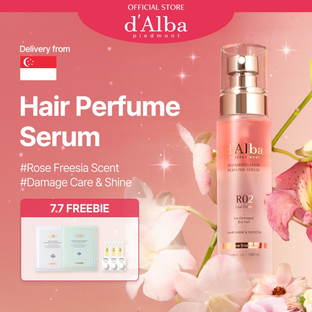 [d'Alba Official] White Truffle Professional Repairing Hair Perfume Serum