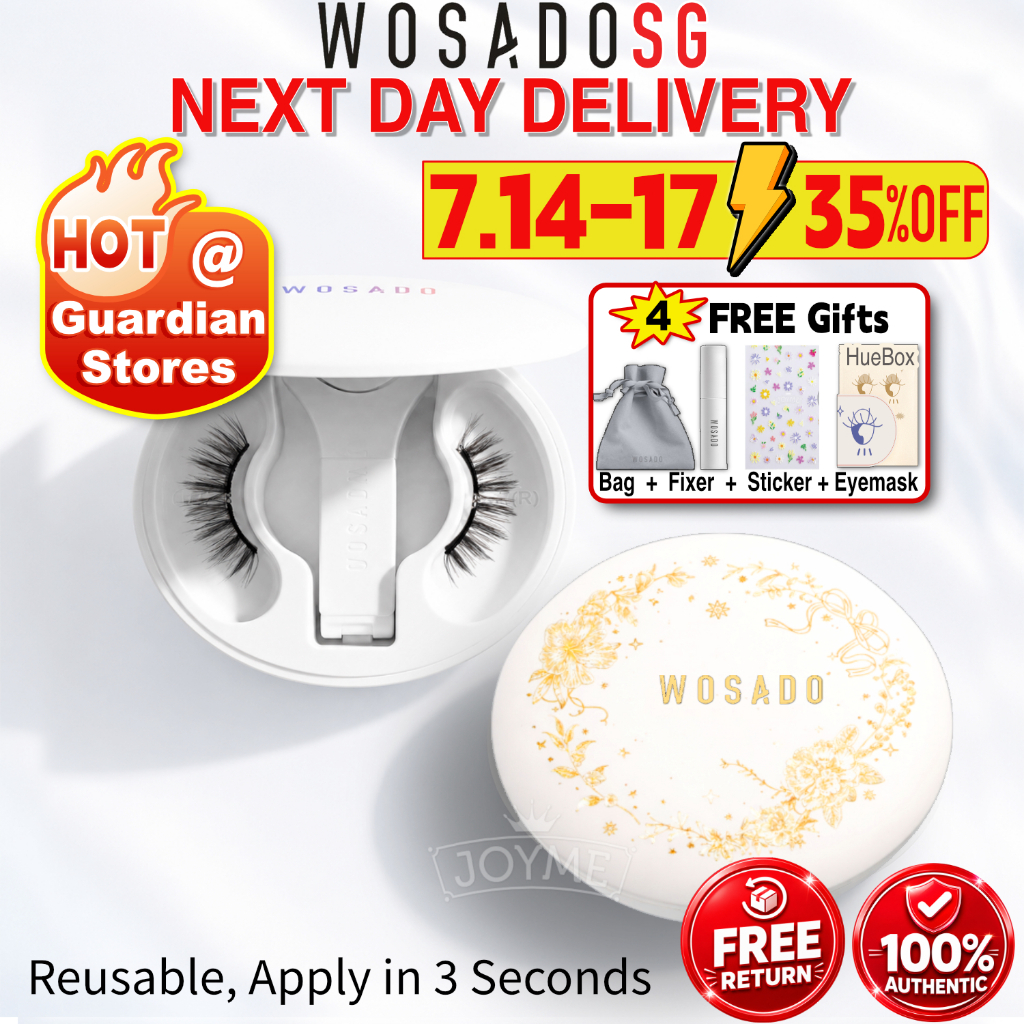 WOSADO⚡SG⚡Magnetic Eyelashes No.1-50 ALL+XL Design Wosado Lashes Fake Eyelash Extension Silky Frost Ice Pear Bunny