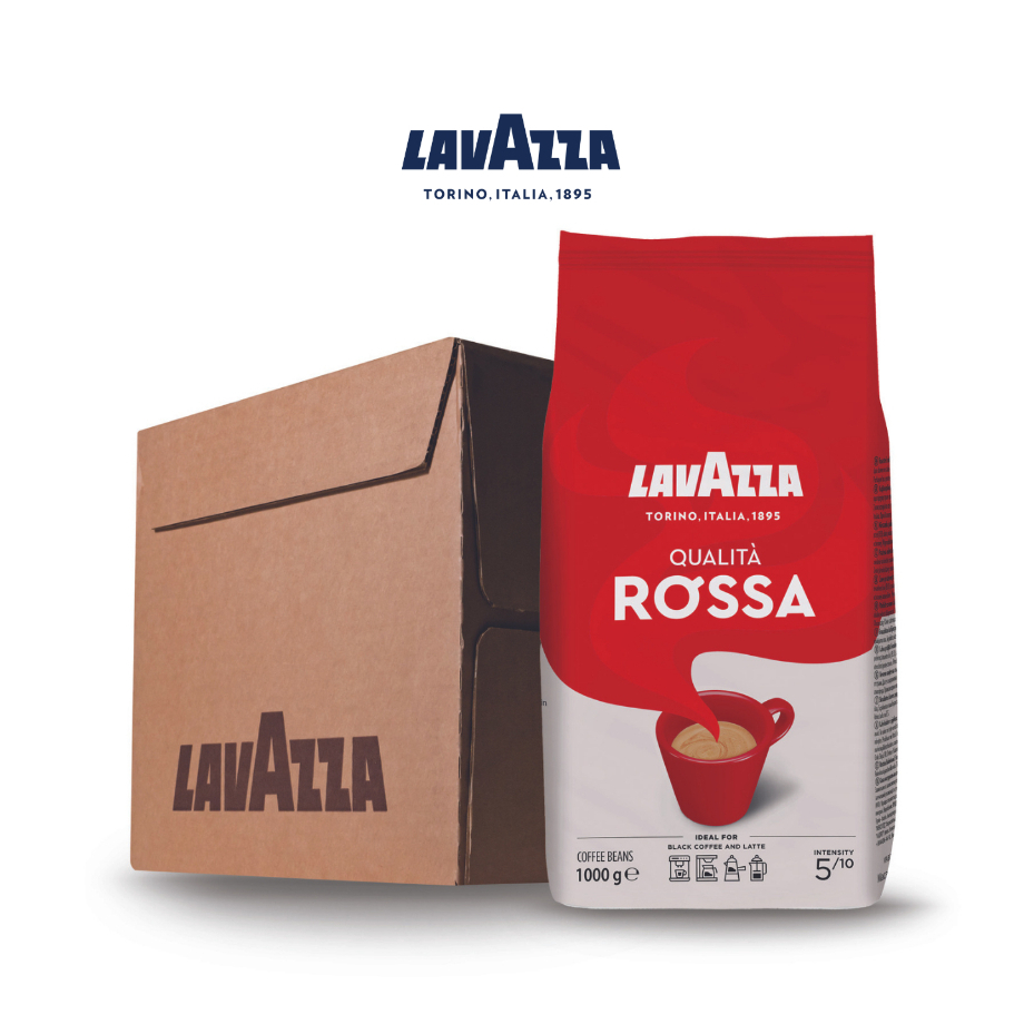 Lavazza Coffee Beans Qualita Rossa 6x1kg
