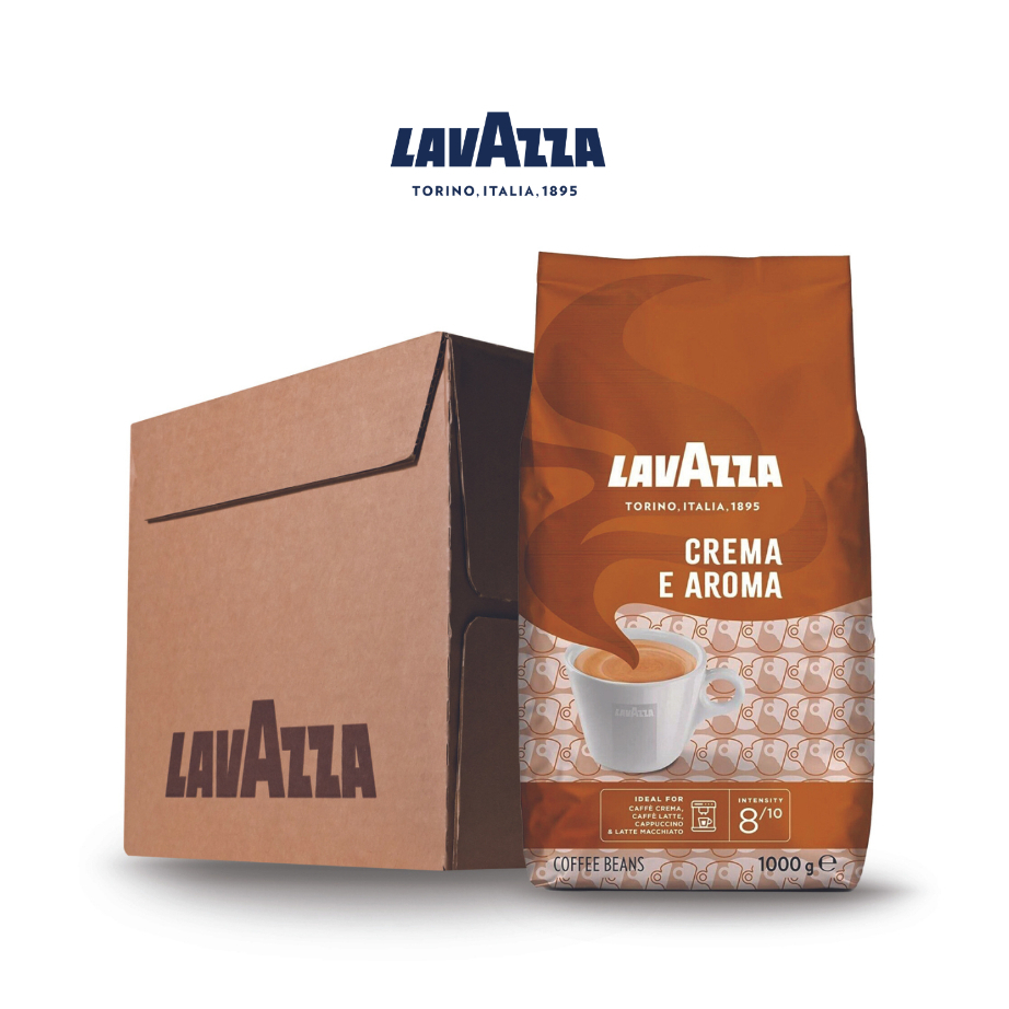 Lavazza Coffee Beans Crema e Aroma 6 X 1kg