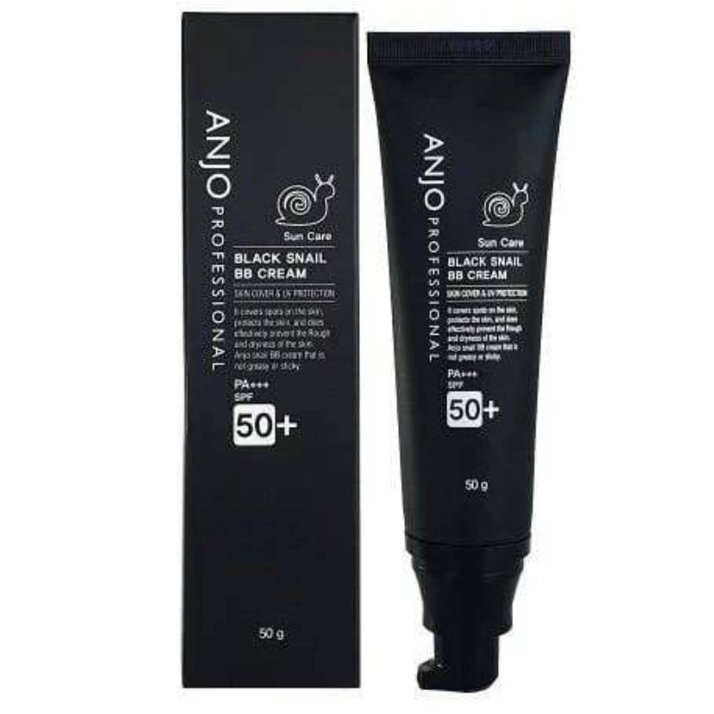 [ANJO] Kem ốc sên đen SPF50 + PA + + + 50g