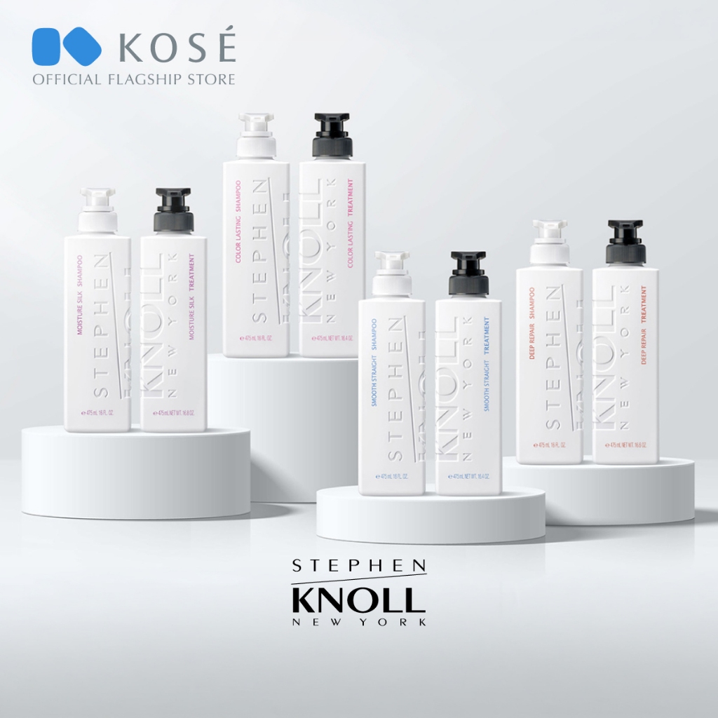 SKNY Hair Shampoo and Treatment / Conditioner 500ml (All Variations) - By Stephen Knoll New York & Kose