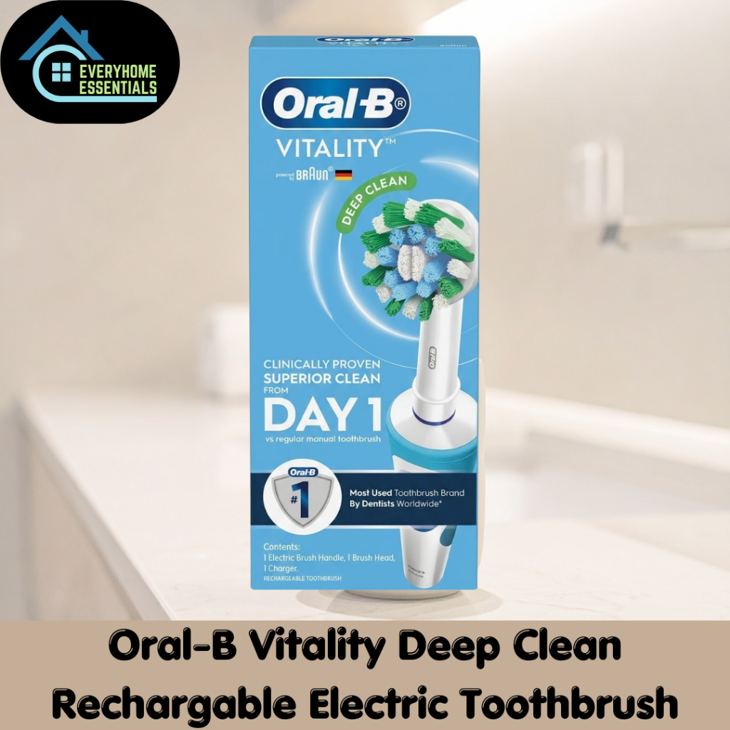 ORAL-B Vitality Deep Clean Rechargable Electric Toothbrush