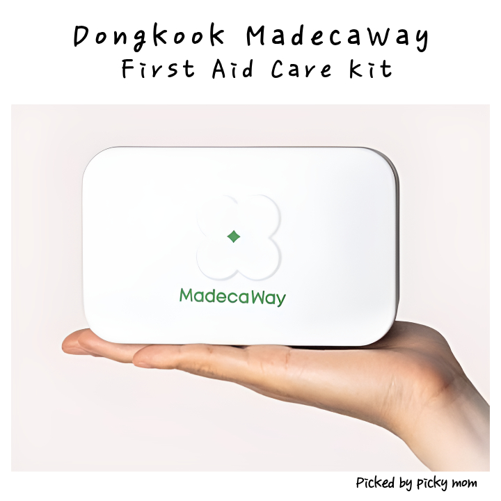 Dongkook MadecaWay First Aid Care Kit Korea | Madecassol Ointment + Bandage Emergency Kit | Travel O