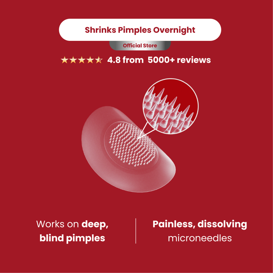ClearUp Microdarts for Acne | Microneedle Patches for Blind Pimples | Pure Hydrocolloid Skincare