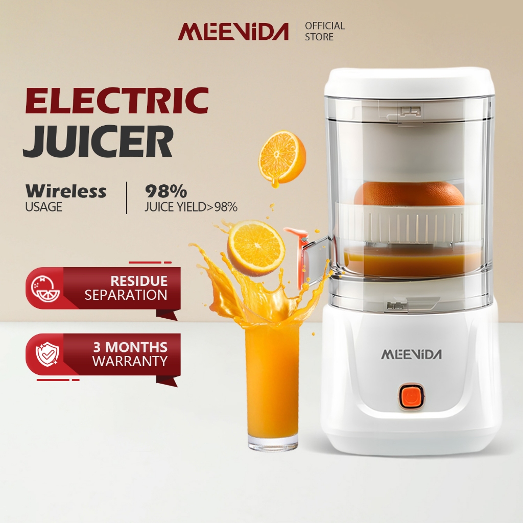 MEEVIDA Portable Juicer Fruit Blender/USB Rechargeable Blender Multi-function Automatic Small Electric Juicer榨汁机