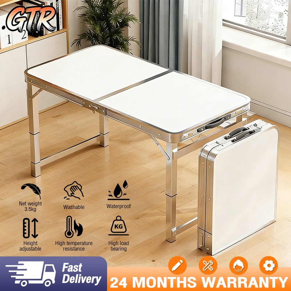 PORTABLE ALUMINIUM FOLDING TABLE Outdoor | Foldable Table | Fold | Office | Furniture