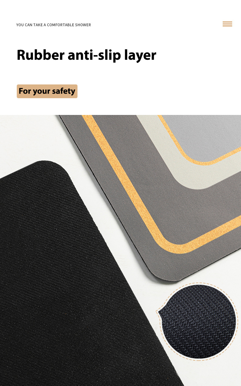 Essential Washable Absorbent Non-Slip Mat 50x60cm - Twin Pack –  ConfidenceClub