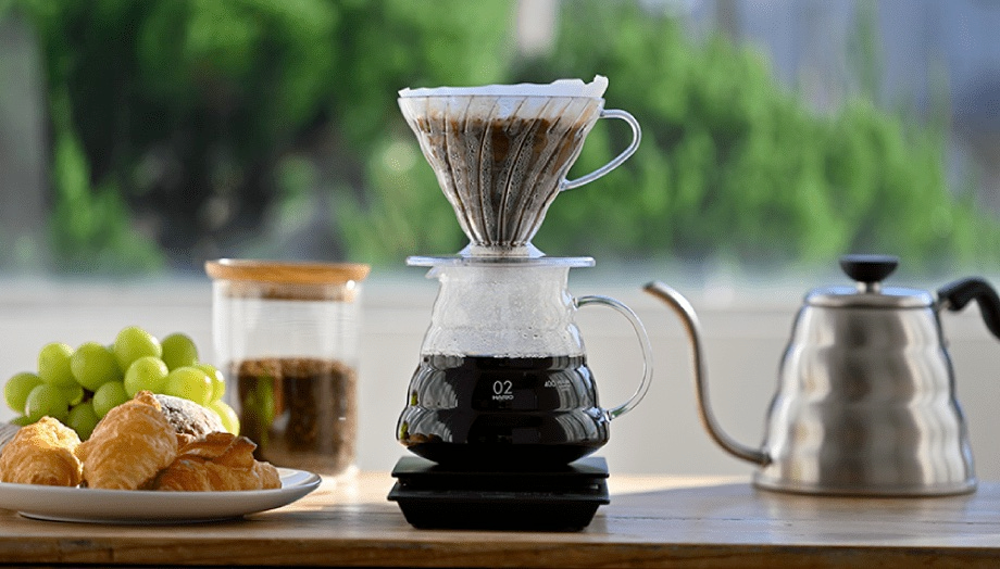 Hario V60 Plastic Coffee Dripper (Size 02, White)